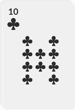10 of Clubs