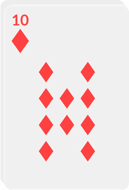 10 of Diamonds