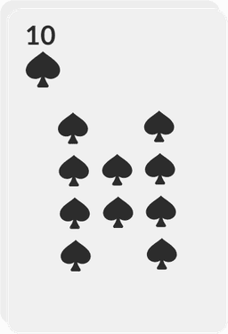 10 of Spades